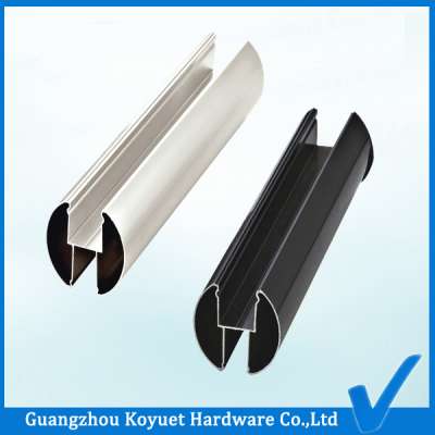 Wholesale Factory Directly Toilet Partition Cubicle Top Bar 6m AL-4007 Aluminum Extrusion Profile