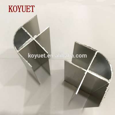 Decorative High Pressure Laminate/HPL Panel Corner aluminum profile